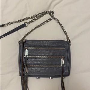Rebecca Minkoff mini 5 zip crossbody!